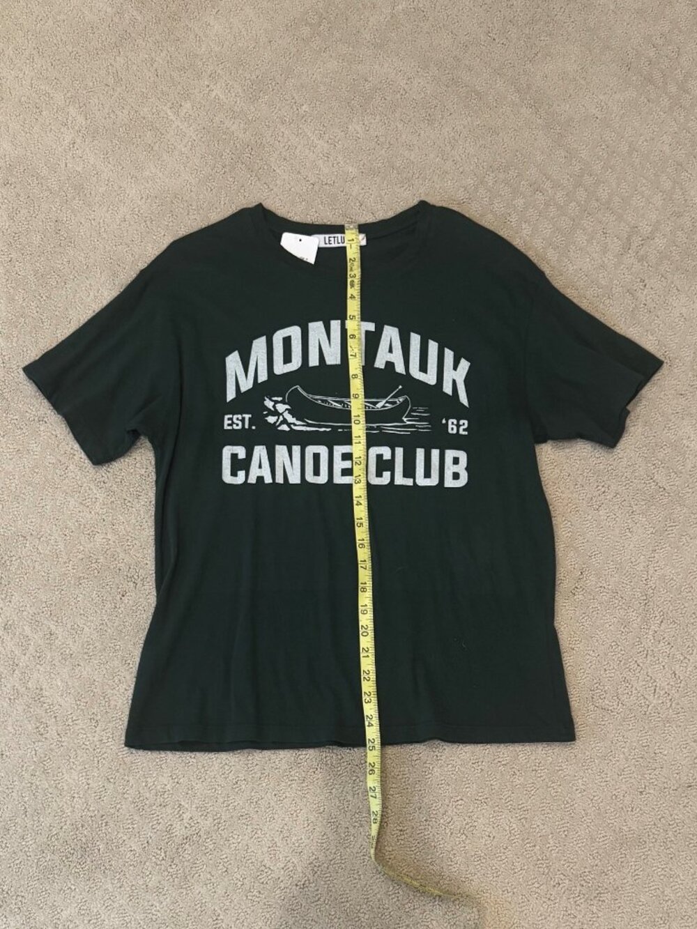 NWT - LetLuv (Evereve) Montauk Canoe Club Tshirt - Small